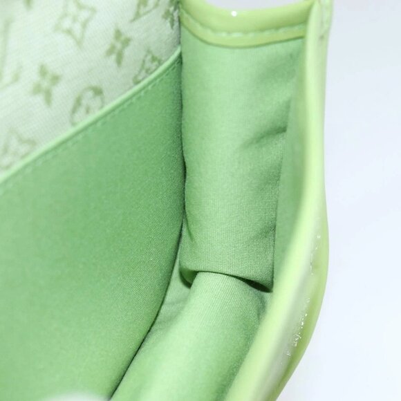 LOUIS VUITTON Monogram Mini Trousse Marie Kate Pouch Green M92935 Auth 73086SA - Picture 12 of 14